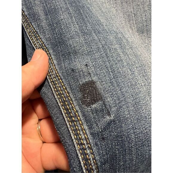 Carhartt Relaxed Fit Woman’s Blue Jeans Size 10 Tall - See Photos - Picture 4 of 11